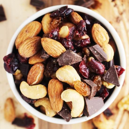 Healthy Homemade Trail Mix