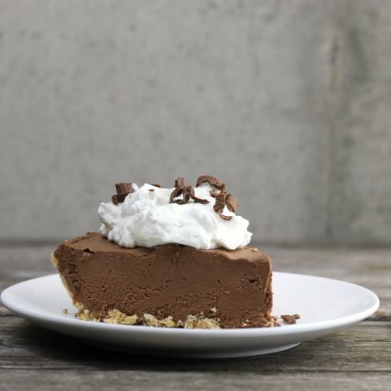 Frozen Chcolate Cream Cheese Pie