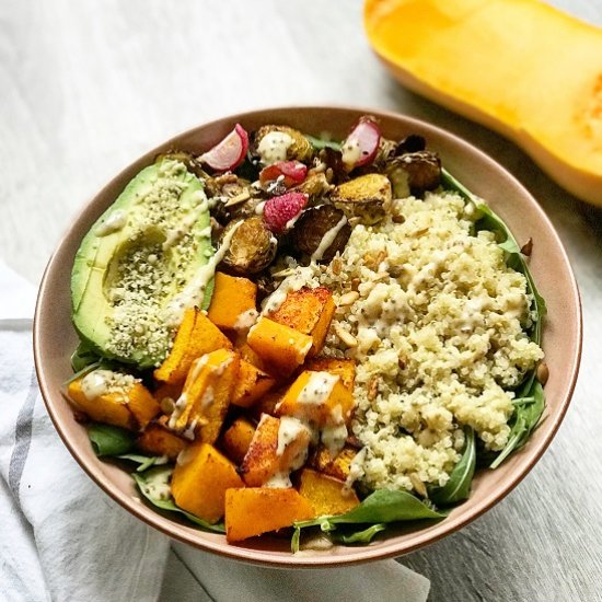 Smokey Squash Power Bowl