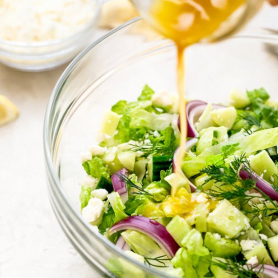 Chopped Feta Salad