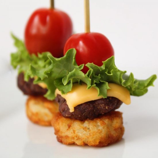 Mini Cheeseburger Bites