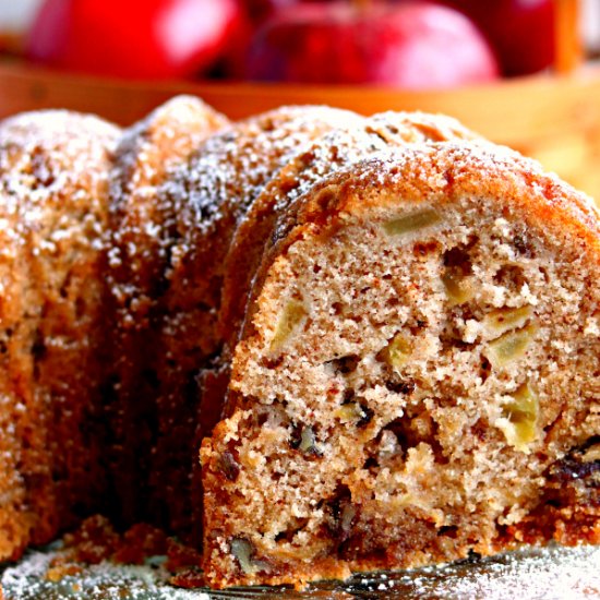 Gluten-Free Apple Dapple Bundt Cake