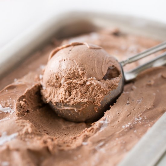 No-Churn Chocolate Ice Cream