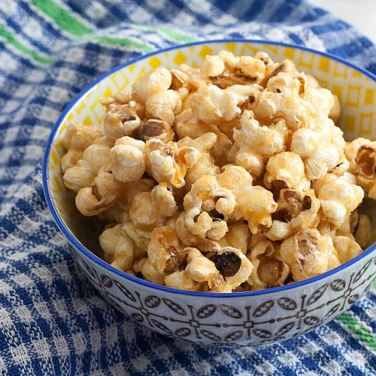 Maple Peanut Butter Popcorn