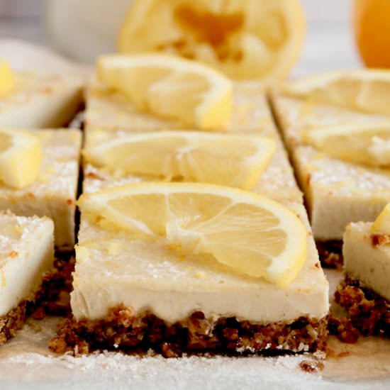 Raw Lemon Meringue Cheesecake