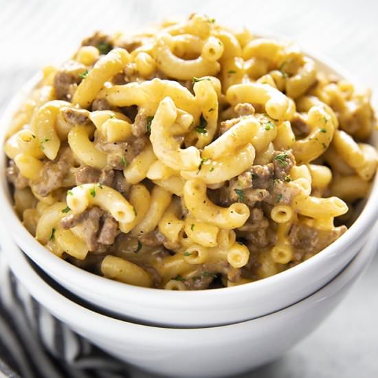 Homemade Hamburger Helper