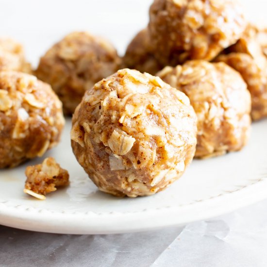 No Bake Almond Butter Coconut Bites