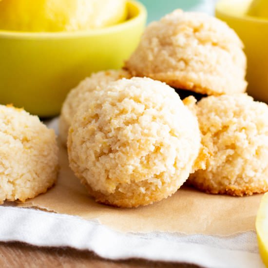 Lemon Coconut Macaroons