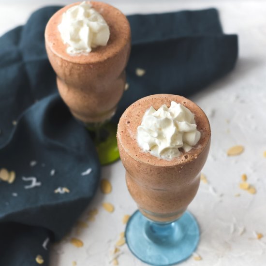 Almond coconut smoothies