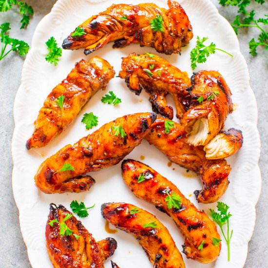 Honey Barbecue Grilled Chicken