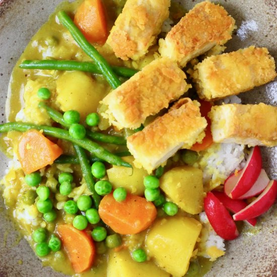 Vegan Tofu Katsu Curry