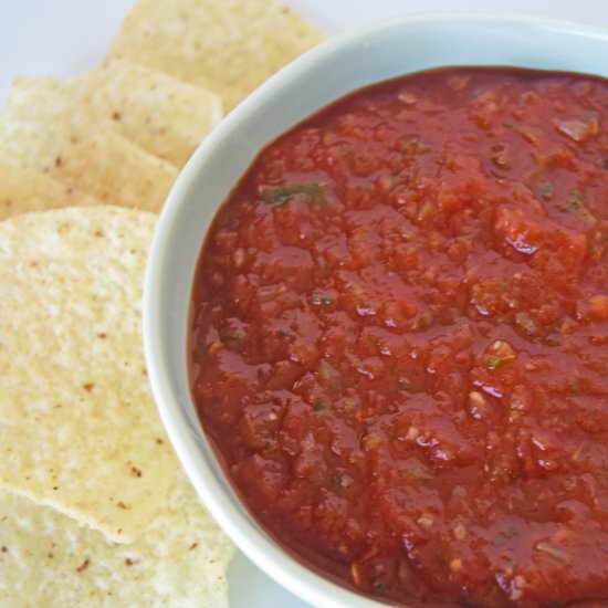 Easy Homemade Salsa