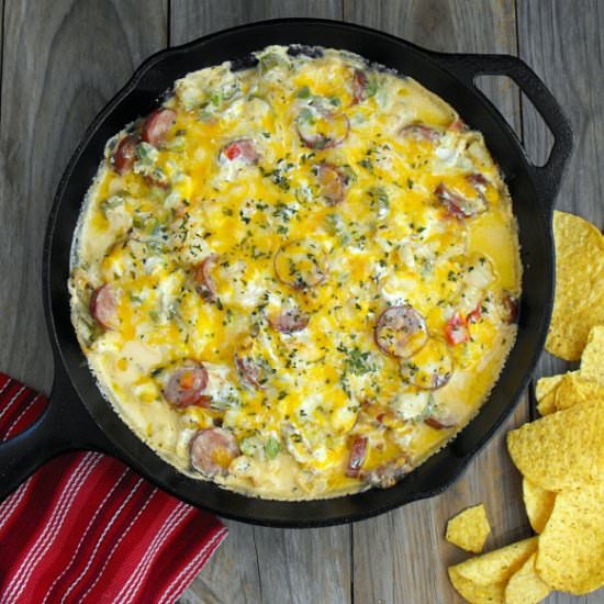 Spicy Hot Jambalaya Dip