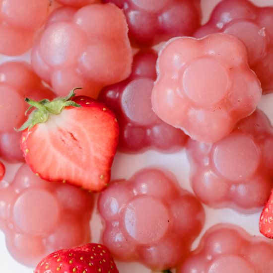 Strawberry & Lime Jellies