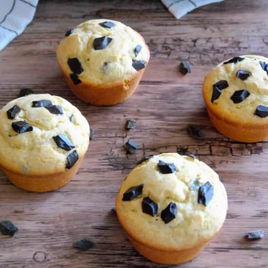 Jumbo Chocolate Chunk Muffins