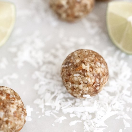 Coconut Lime Energy Balls