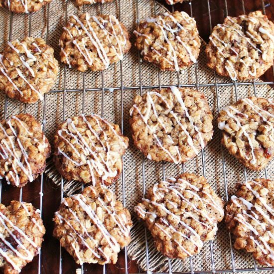 Oatmeal Apple Date Cookies