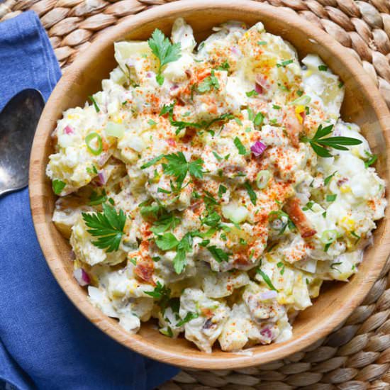 Bacon and Egg Potato Salad