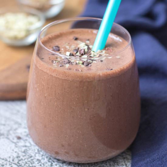 Chocolate Peanut Butter Smoothie