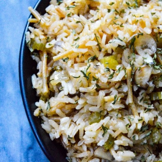 Instant Pot Rice Pilaf