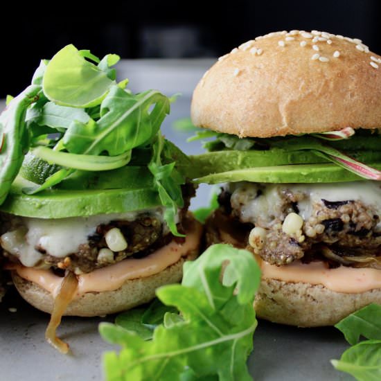 The Simplest Veggie Burgers