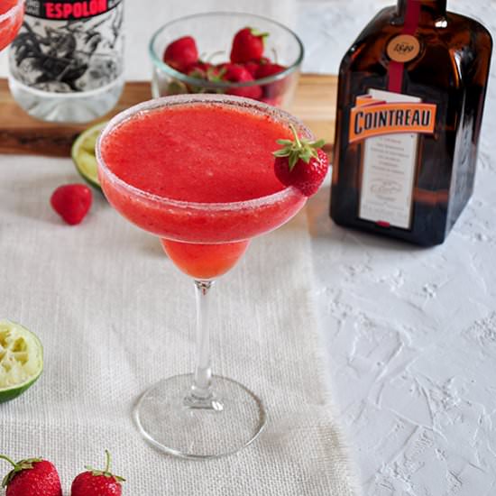 The Best Frozen Strawberry Margarit