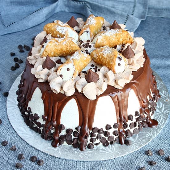 Cannoli Cake