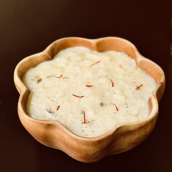 Kheer/Rice Pudding in Instant Pot