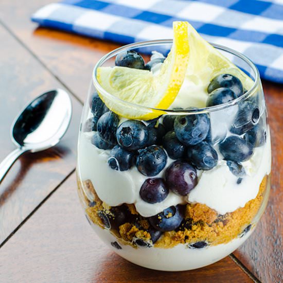 Blueberry-Lemon Parfait