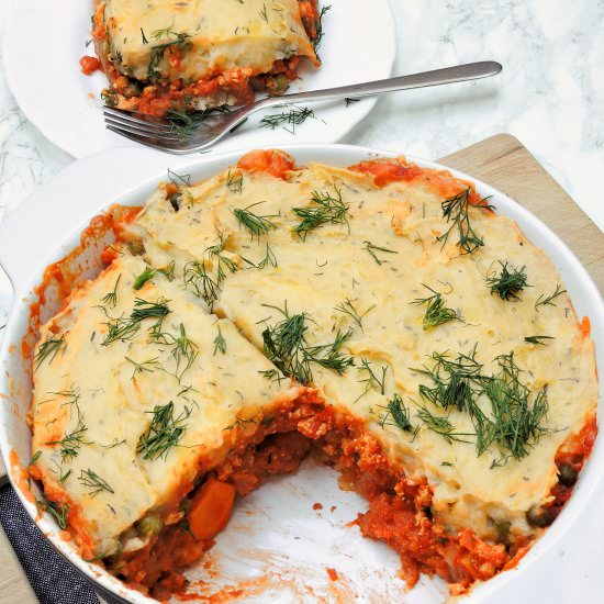 Casserole “Potatoes and Bread”