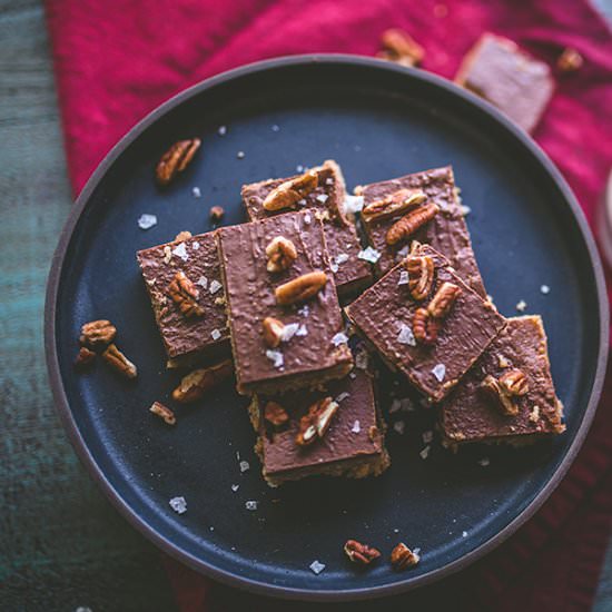 Turtle Cookie Bars