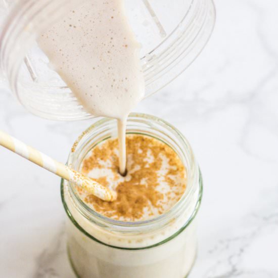 No-Added Sugar Banana Milkshake