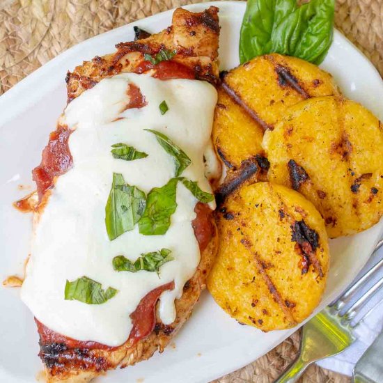 Grilled Parmesan Chicken