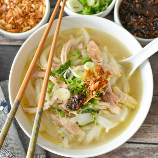 Lao Chicken Noodle Soup