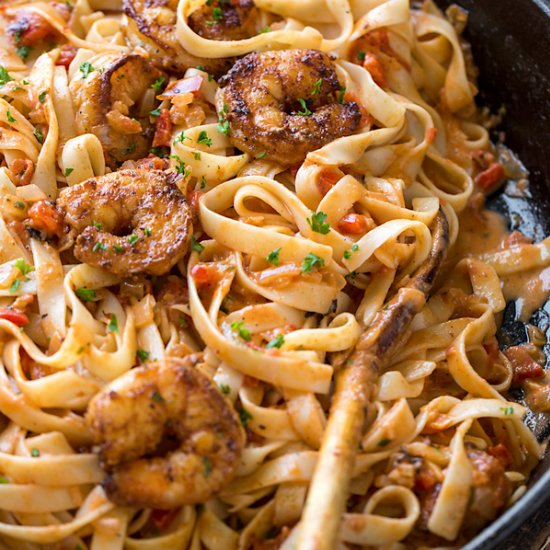 Cajun Shrimp Pasta