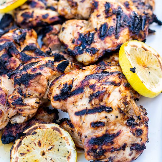 Grilled Honey Lemon Chicken