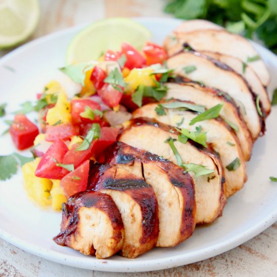 Mango Salsa Chicken