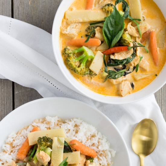 Thai Red Curry Chicken