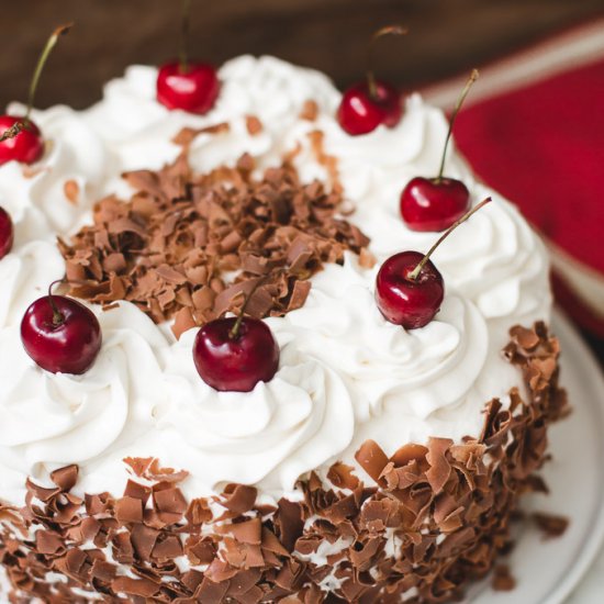 black forest cake