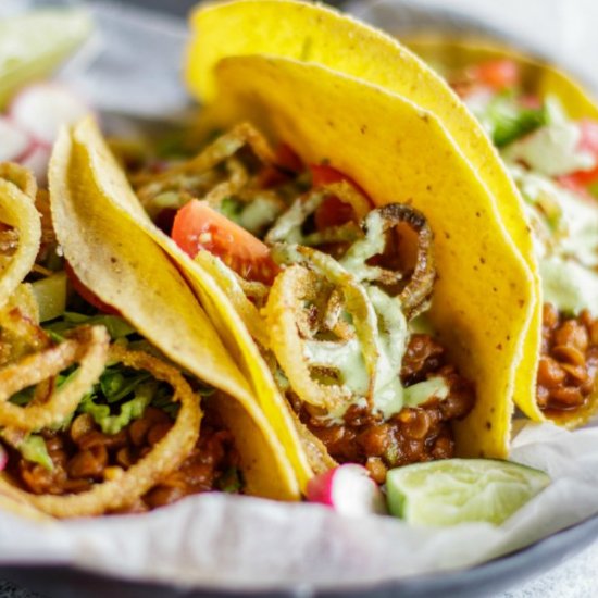 BBQ Vegan Lentil Taco Meal Prep