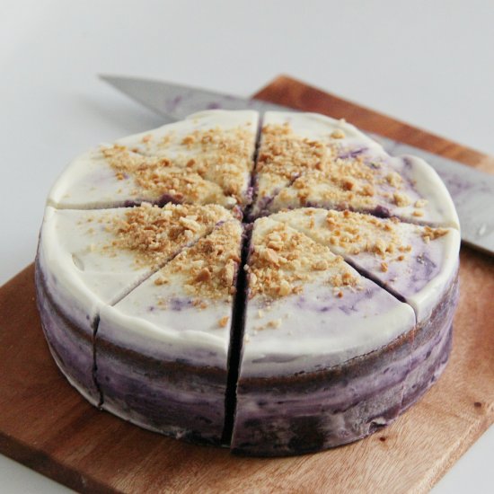 Purple Sweet Potato Cake