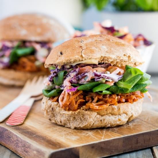 BBQ Jackfruit Sliders