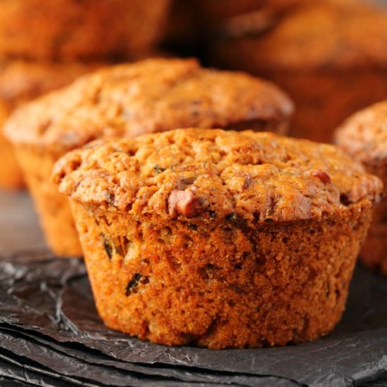 Vegan Zucchini Muffins