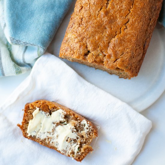 Classic Vegan Zucchini Bread