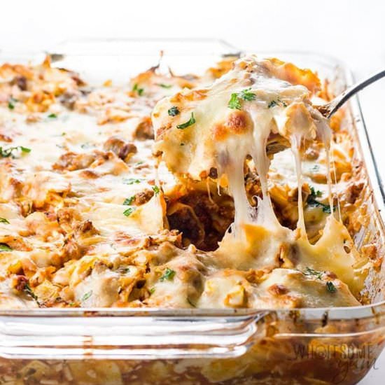 EASY LAZY CABBAGE ROLL CASSEROLE