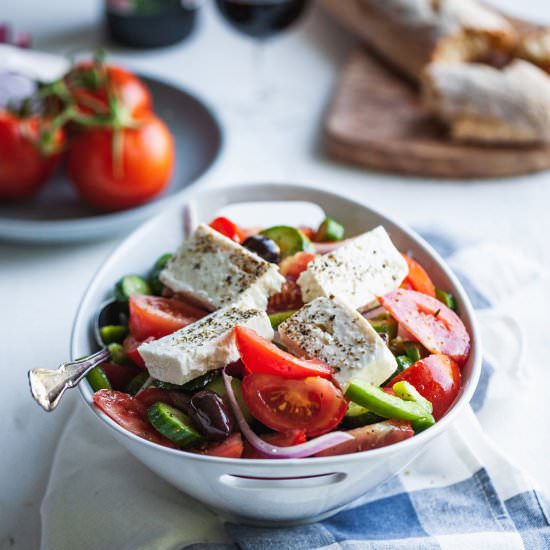 Classic Greek Village Salad