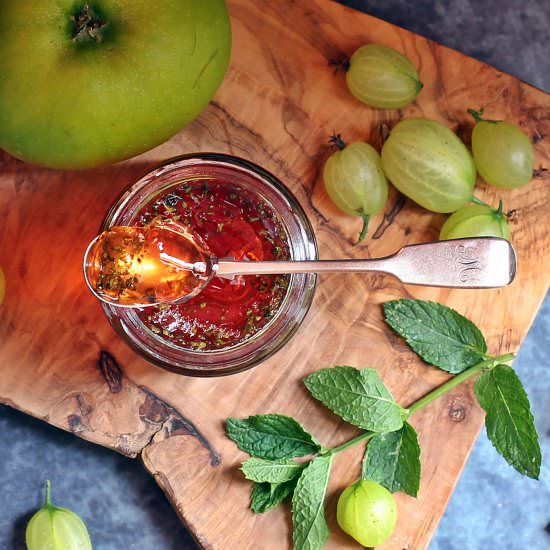 Gooseberry, Apple & Mint Jelly