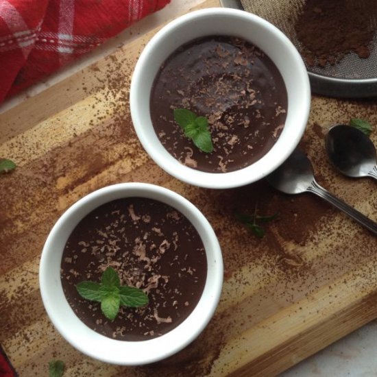 5 Minute Creamy Chocolate Pudding