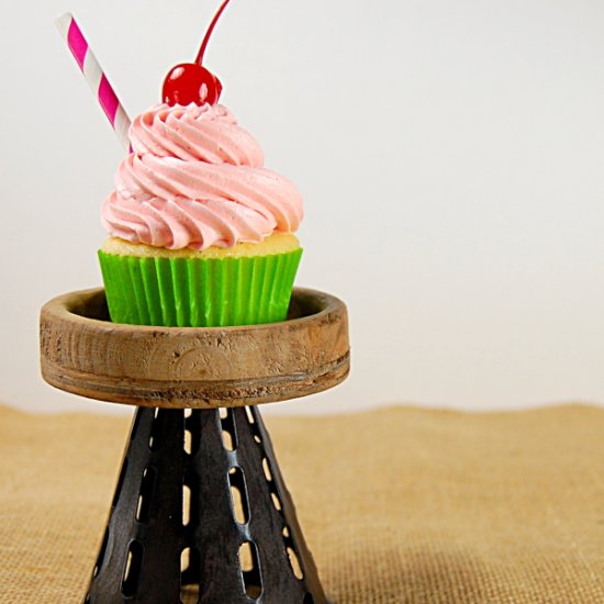 Cherry Limeade Cupcakes