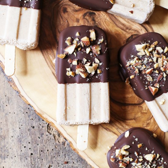 Almond Butter Fudgsicles